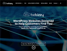 Tablet Screenshot of bebizzy.com